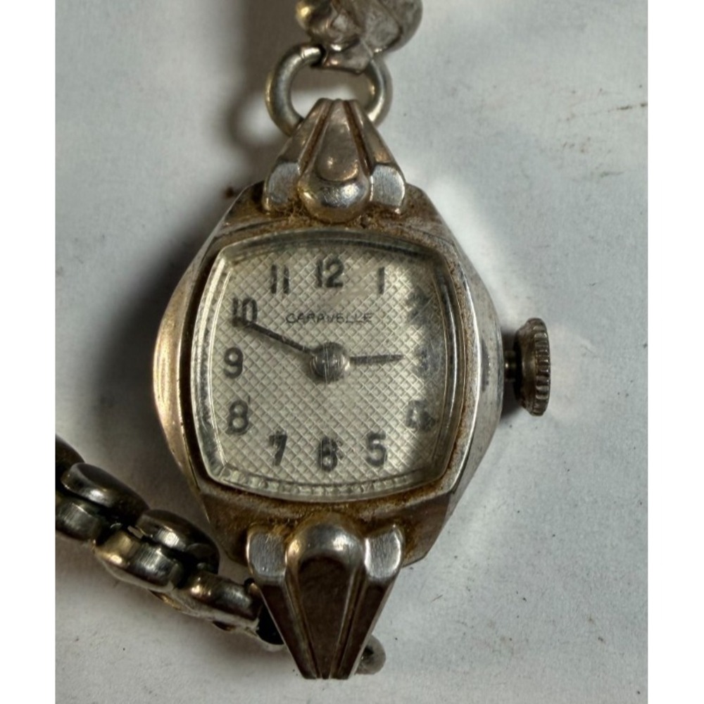 VTG Caravelle RGP Bezel 17 Jewel Works Bulova